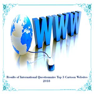 Results of International Questionnaire Top 3 Cartoon Websites / 2018 