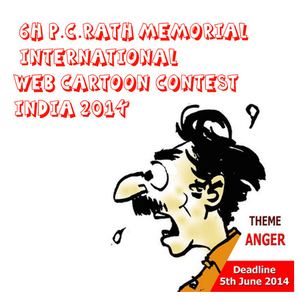 6th P.C.Rath Memorial International Web Cartoon Contest-2014/India