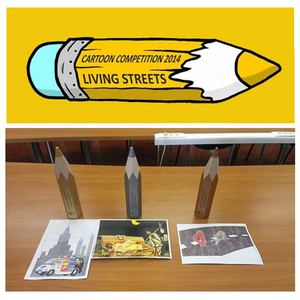 The Results of second International cartoon contest 2014(Living Streets)-Tallinn,Estonia