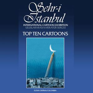 The Top of International Istanbul Cartoon Exhibition-Turkey/2013