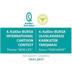 Call 4. KalDer Bursa International Cartoon Contest-Turkey-2017