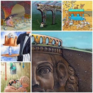 Selected Artworks For Exhibition Of the First National Water Treasure Festival - Iran 2016