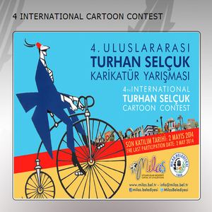 The 4th International Turhan Selcuk Cartoon Contest /Turkey- 2014