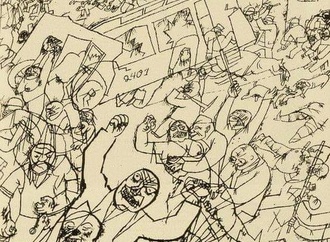 
                                                            george grosz pandemonium 1919