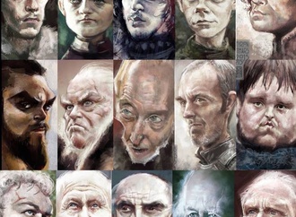 
                                                            game of thrones l caricatures by eric scala