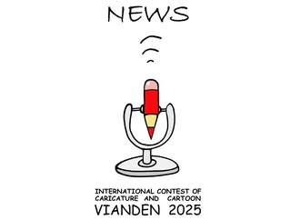 برندگان هجدهمین مسابقۀ بینالمللی کارتون و کاریکاتور لوکزامبورگ، 2025