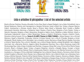 برگزیدگان یازدهمین دوره جشنواره بینالمللی کارتون ۲۰۲۵ Ferizaj