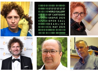 هیات داوران پنجاه و هفتمین گالری جهانی کارتون های اسکوپیه | 2025