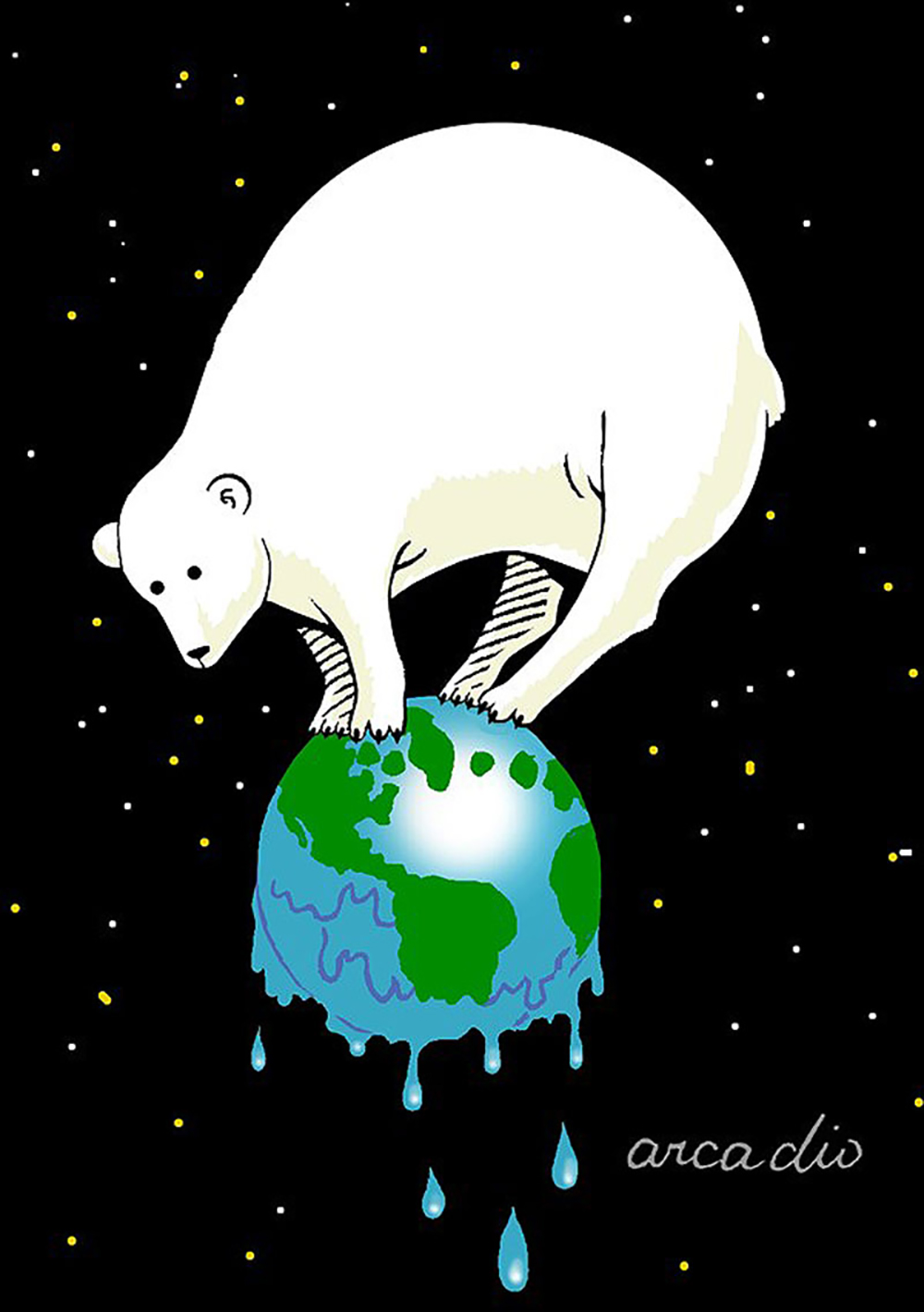 Глобальное потепление карикатура