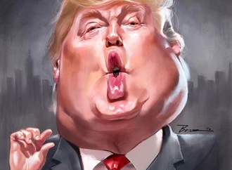 Gallery of caricature by Derek Brennan - USA