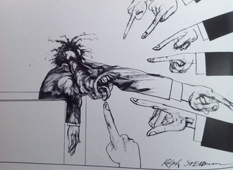 Gallery of Cartoons by Ralph Steadman- England 1