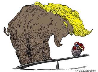 Gallery of Cartoons by Vladimir Kazaevsky-Ukraine 2020