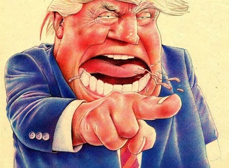 trump by naser moghadam iran1