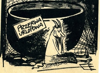 the best cartoon of szpilek magazine poland214