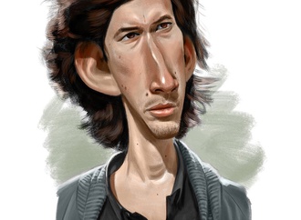 Adam Driver | Peter Cassell - Irancartoon