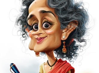 Gallery of  Caricatures by Mahesh Nambiar From India