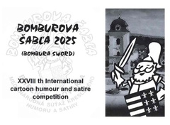 XXVIIIth International Cartoon Humour and Satire Competition Bomburova Sabla - Slovakia 2025