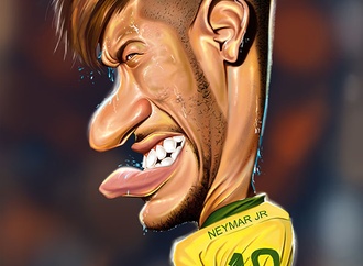 augusto filho gucharges brazil neymar