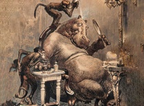 Gallery of cartoons by Heinrich Kley-Germany