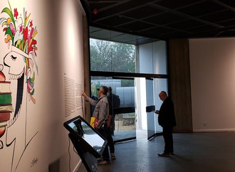 Ziraldo in Tehran Muesum contemporary art -Iran 2023