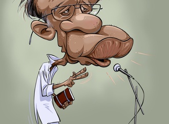 Gallery of  Caricatures by Mahesh Nambiar From India