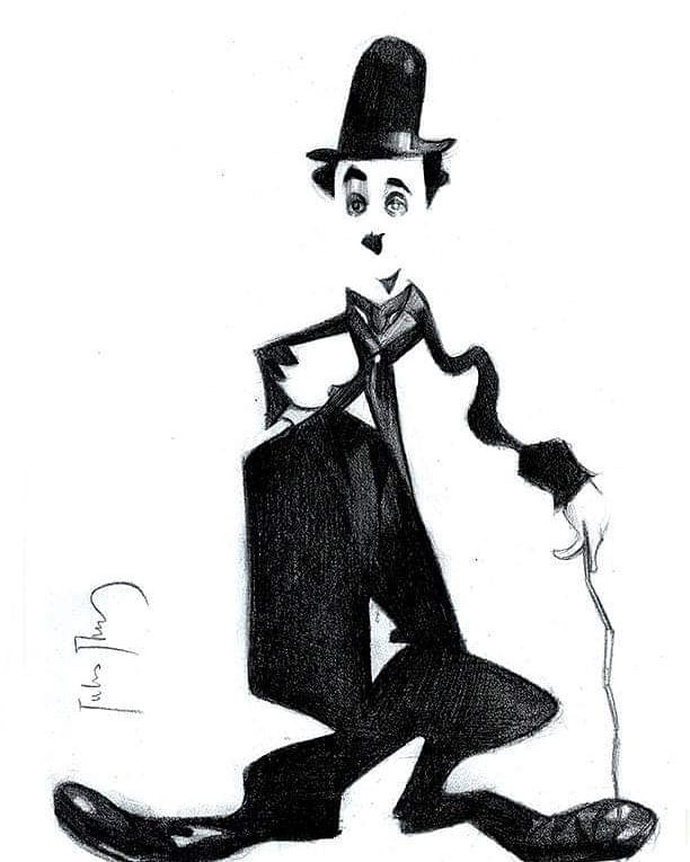 Charlie Chaplin Julio Ibarra Argentino Irancartoon Due to the nature of certain terminal ends and serifs, it only seemed appro развернуть. charlie chaplin julio ibarra