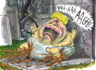 
                                                                                                  Martin Rowson - United Kingdom