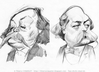 Gallery of Caricatures by Thierry Coquelet From  France