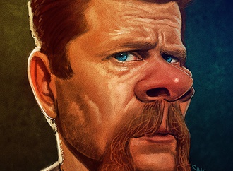 Gallery of Caricatures by Marcus Sakoda From South Korean