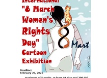 International Cartoon Exhibition: Women’s Rights & Violence Against Women-Turkey