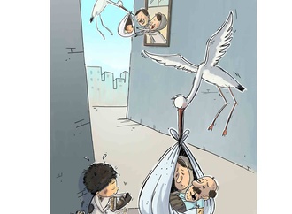 Gallery of Cartoon by Mahnaz Yazdani-Iran