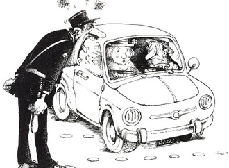 Gallery of Car Cartoons by Claude Serres-France