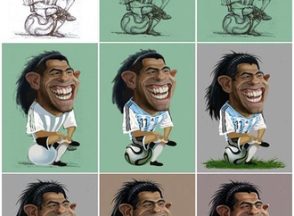 Gallery of  Caricatures by Mahesh Nambiar From India