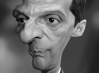 Gallery of Caricatures by Thierry Coquelet From  France