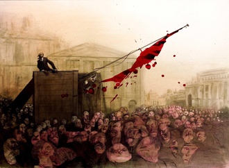 Gallery of Cartoons by Ralph Steadman- England 2