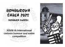 XXVIIIth International Cartoon Humour and Satire Competition Bomburova Sabla - Slovakia 2025