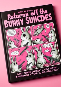 Return of the Bunny Suicides, black cartoons by Andy Riley