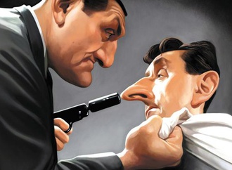 Gallery of Caricatures by Thierry Coquelet From  France