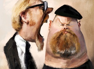 mythbusters caricature