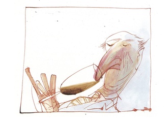 Gallery of Cartoons by Ralph Steadman- England 1