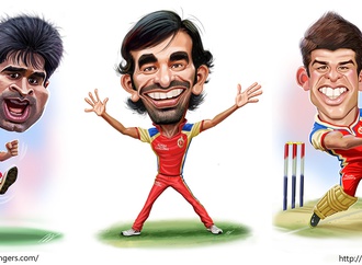 Gallery of  Caricatures by Mahesh Nambiar From India