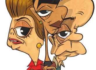 Gallery of Cartoon & Caricatures by Gilmar Fraga From Brazil