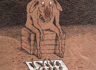 Symbolic Analysis of   Sergei Tunin's Deer Cartoon