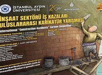 International Work Accidents in the Construction cartoon Contest-Turkey 2024