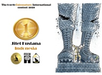 Winners | The 4th International Cairocature Cartoon Contest, Egypt 2020