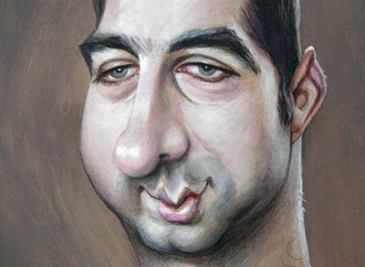 Gallery of Caricatures by Denis Lopatin-Russia