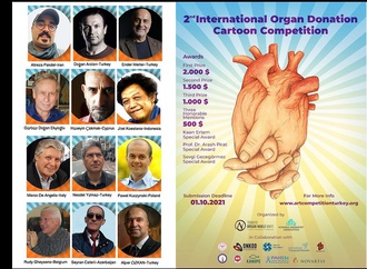 Jury 2nd INTERNATIONAL ORGAN DONATION CARTOON COMPETITION-Turkey 2021