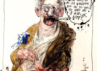 Gallery of Cartoons by Ralph Steadman- England 2