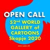 52nd WORLD GALLERY of CARTOONS Skopje Macedonia | 2020