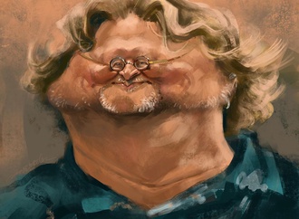 my friend and colleague in caricature crime jan ibelings